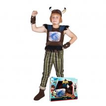 Déguisement de Crogar Zak Storm enfant en coffret (7/9 ans)