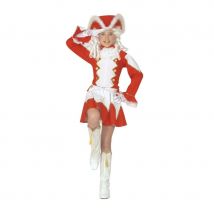 Déguisement d'enfant majorette rouge (11/13 ans)