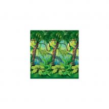 Décor de forêt tropicale (arbres)
