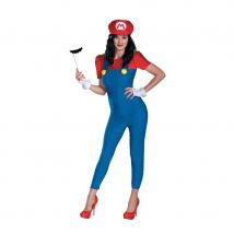 Déguisement de mario pour femme, Deluxe (S)