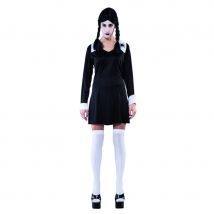 Déguisement de mercredi addams, taille adulte (m/l)