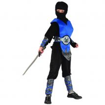Déguisement de ninja bleu pour enfant (7/9 ans)