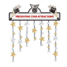Décoration de porte pour entrée cinéma