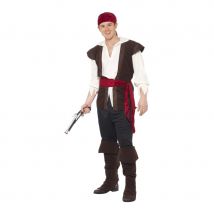 Déguisement de pirate noir (M)