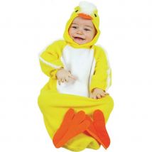 Déguisement de poussin jaune pour bébé (6/12 mois)