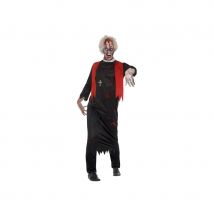 Déguisement de prêtre zombie (M/L)