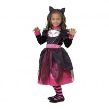 déguisement de princesse chat pour petite fille (7/9 ans)
