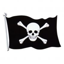 Drapeau de pirate en carton