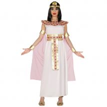 Déguisement de reine Cléopâtre rose et or (M)