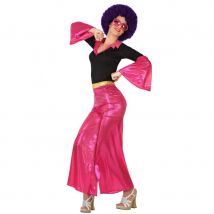 Déguisement disco rose pour femme (M/L)