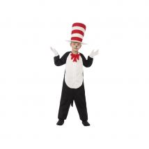Déguisement enfant du chat chapeauté (S)