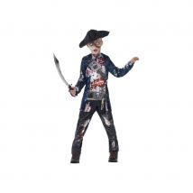 Déguisement enfant pirate zombie (10/12 ans)