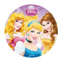 Disque en sucre Princesses Disney, 16cm