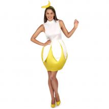 Déguisement femme Banane, Robe et Serre-tête (Taille unique)