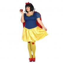 Déguisement grande taille de princesse blanche (XXL)