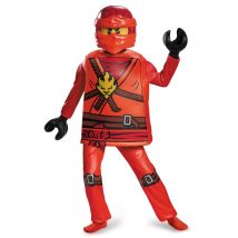 Déguisement Kai Ninjago pour enfant, LEGO (7/8 ans)