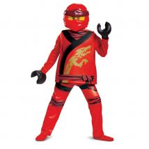 Déguisement lego kai ninjago enfant, Deluxe (10/12 ans)