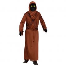 Déguisement marron de sans visage pour homme (M/L)