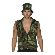 déguisement militaire homme sexy jungle (m)