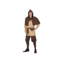 Déguisement médiéval marron pour homme (L)