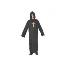Déguisement noir de moine (XL)
