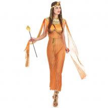 Déguisement orange de déesse égyptienne (M/L)