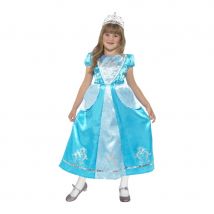 Déguisement princesse bleue enfant (4/6ans)