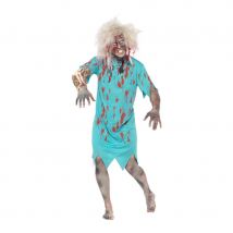 déguisement patient hopital zombie (m)