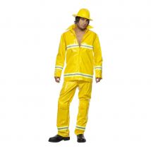déguisement pompier jaune (m)