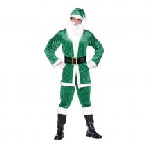déguisement pere noel vert (L)