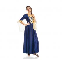 Déguisement robe bleue médiévale (M)