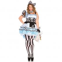 Déguisement robe de Alice grande taille (XXXL)