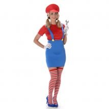 Déguisement robe Mario (S)