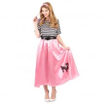 Déguisement robe rose années 50 (M)