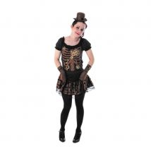 Déguisement robe Steampunk pour adolescente (Taille unique)