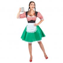 Déguisement robe verte de bavaroise (L)