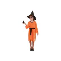 Déguisement sorcière orange fille (4/5 ans)