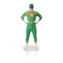 Déguisement seconde peau de Power Rangers vert (M)
