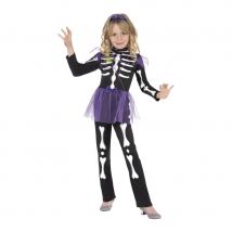 déguisement squelette punk enfant (7/9 ans)