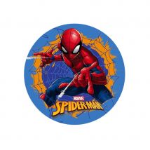 Disque Spiderman pour gateau, en azyme 20cm