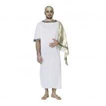 Déguisement toge blanche grecque pour homme (M)