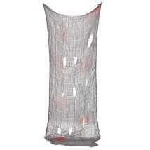 Drap troué éclaboussé de sang 75x150cm