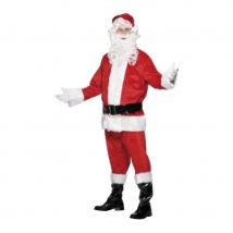 déguisement velour pere noel (L)