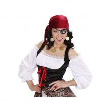 Ensemble bloucles d'oreilles et collier de pirate