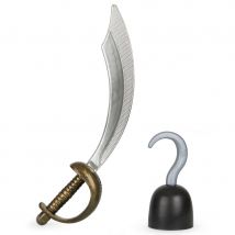 Ensemble crochet et sabre de pirate