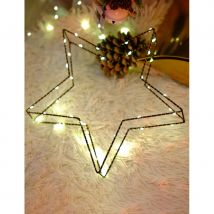 Etoile décorative lumineuse de 30cm