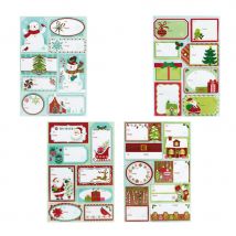 Etiquettes de Noël pour cadeau