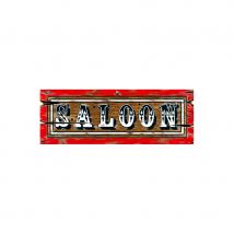 Enseigne de saloon