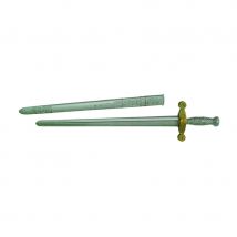 Epee médiévale grise avec fourreau