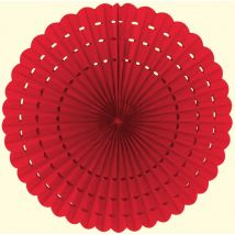 Éventail rouge (66 cm)